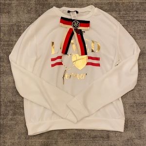 “Loved forever” sweatshirt